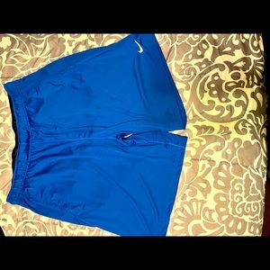 Nike Blue Gym Shorts